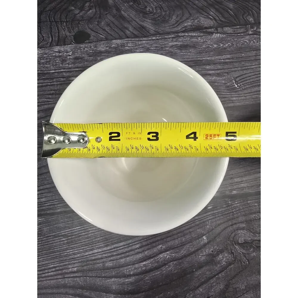 Vintage Pfaltzgraff Tea Rose/Coordinates White Stoneware Utensil Holder / Vase